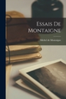 Image for Essais de Montaigne