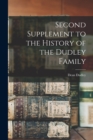 Image for Second Supplement to the History of the Dudley Family