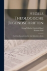 Image for Hegels Theologische Jugendschriften