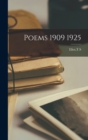 Image for Poems 1909 1925