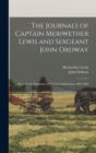 Image for The Journals of Captain Meriwether Lewis and Sergeant John Ordway : Kept On the Expedition of Western Exploration, 1803-1806