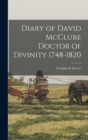 Image for Diary of David McClure Doctor of Divinity 1748-1820