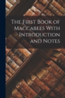 Image for The First Book of Maccabees With Introduction and Notes