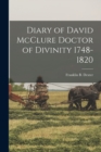 Image for Diary of David McClure Doctor of Divinity 1748-1820