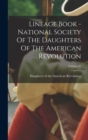 Image for Lineage Book - National Society Of The Daughters Of The American Revolution; Volume 41