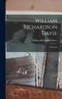 Image for William Richardson Davie : A Memoir