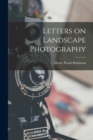 Image for Letters on Landscape Photography