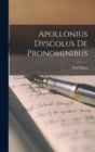 Image for Apollonius Dyscolus de Pronominibus