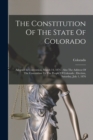 Image for The Constitution Of The State Of Colorado