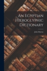 Image for An Egyptian Hieroglyphic Dictionary