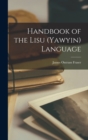 Image for Handbook of the Lisu (Yawyin) Language