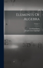 Image for Elements Of Algebra; Volume 1