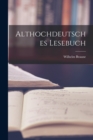 Image for Althochdeutsches Lesebuch