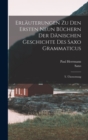 Image for Erlauterungen Zu Den Ersten Neun Buchern Der Danischen Geschichte Des Saxo Grammaticus : T. Ubersetzung