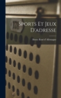 Image for Sports et jeux d&#39;adresse