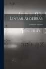 Image for Linear Algebras