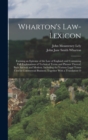 Image for Wharton&#39;s Law-Lexicon