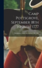 Image for Camp Pottsgrove, September 18th to 26th, 1777