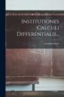Image for Institutiones Calculi Differentialis...