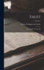 Image for Faust : Ein Tragodie Von Goethe; Volume 1