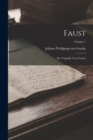 Image for Faust : Ein Tragodie Von Goethe; Volume 1