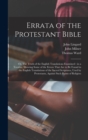Image for Errata of the Protestant Bible