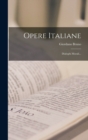 Image for Opere Italiane : Dialoghi Morali...