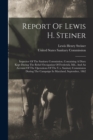 Image for Report Of Lewis H. Steiner