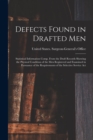 Image for Defects Found in Drafted Men