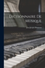 Image for Dictionnaire de musique