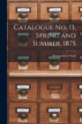 Image for Catalogue no. 13, Spring and Summer, 1875