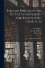 Image for English Philosophers Of The Seventeenth And Eighteenth Centuries