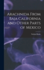 Image for Arachnida From Baja California and Other Parts of Mexico