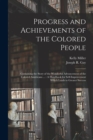 Image for Progress and Achievements of the Colored People