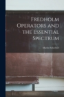 Image for Fredholm Operators and the Essential Spectrum
