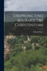 Image for Ursprung und Anfange des Christentums