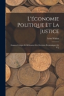 Image for L&#39;economie Politique et la Justice