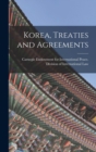 Image for Korea, Treaties and Agreements