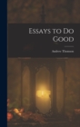 Image for Essays to Do Good