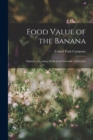 Image for Food Value of the Banana