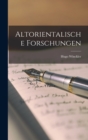 Image for Altorientalische Forschungen