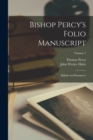 Image for Bishop Percy&#39;s Folio Manuscript : Ballads and Romances; Volume 3