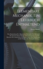 Image for Elementare Mechanik, Ein Lehrbuch Enthaltend
