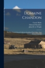 Image for Domaine Chandon : The First French-owned California Sparkling Wine Cellar: Oral History Transcrip