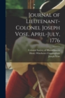 Image for Journal of Lieutenant-Colonel Joseph Vose, April-July, 1776