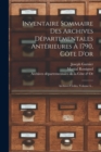 Image for Inventaire Sommaire Des Archives Departementales Anterieures A 1790, Cote D&#39;or : Archives Civiles, Volume 6...