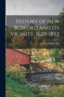 Image for History of New Bedford and Its Vicinity, 1620-1892