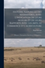 Image for Histoire Naturelle Des Mammiferes, Avec L&#39;indication De Leurs Moeurs Et De Leurs Rapports Avec Les Arts, Le Commerce Et L&#39;agriculture