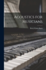 Image for Acoustics for Musicians