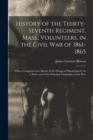 Image for History of the Thirty-Seventh Regiment, Mass., Volunteers, in the Civil War of 1861-1865